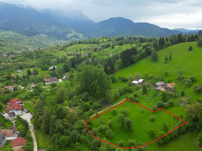 Langa emblematicul Castel Bran, in areal colinar, 5.700mp intravilan