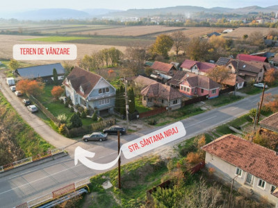 Oportunitate pt Dezvoltatori Teren Intravilan Construibil în Miercurea Nirajului