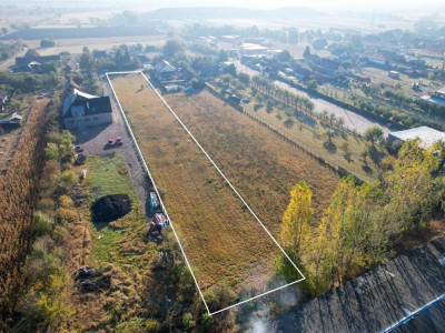 Teren intravilan, pe  3.800 mp, cu vedere frumoasa, in localitatea Sfantu  Gheorghe