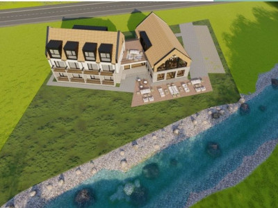  Teren  de vânzare cu Autorizație de Construcție  Aprobată - Râu Sadului