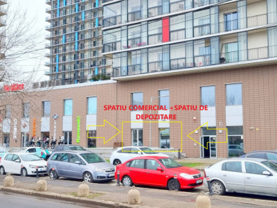 Spatiu comercial stradal Asmita Gardens Splaiul Unirii nr. 168
