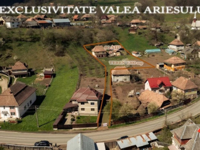 Casa deosebita in zona turistica pitoreasca Valea Ariesului