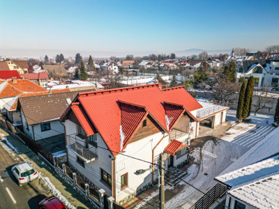 Casa individuala, vedere panoramica, Bunloc, Brasov