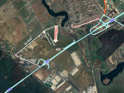 Oportunitate Strategică: teren intravilan Buftea, Nod Rutier DN7/A0