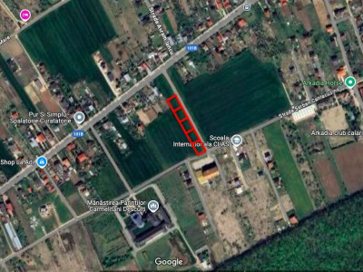 Loturi de casă de 583mp, deschidere 30m, Ciofliceni - Snagov!
