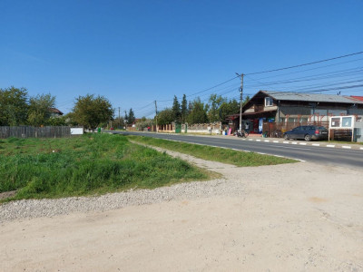 Teren 1.510mp la strada principală, dublă deschidere, Ciofliceni - Snagov!