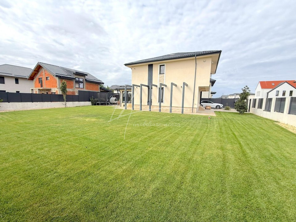 Vila Individuala Superba! P+1 - 5 cam - mobilata/utilata - curte 760mp