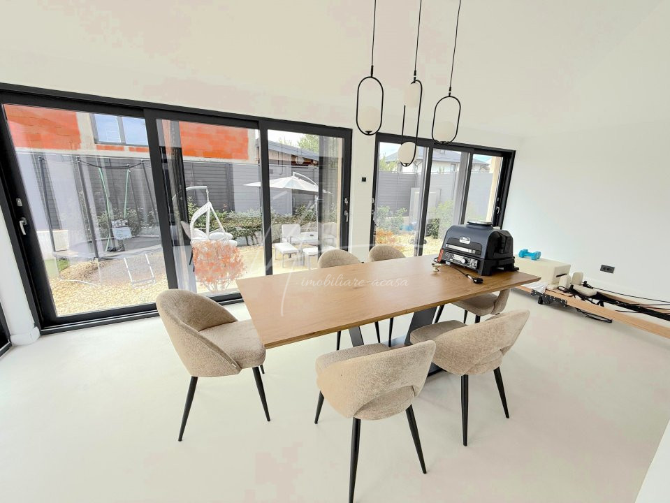 Vila Individuala Superba! P+1 - 5 cam - mobilata/utilata - curte 760mp