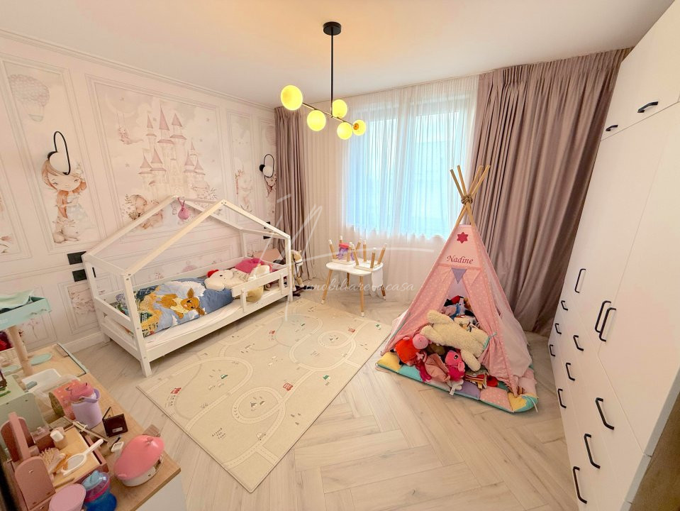 Vila Individuala Superba! P+1 - 5 cam - mobilata/utilata - curte 760mp