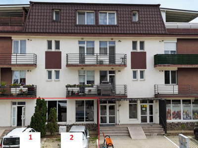 Spatiu Comercial 138,7 MP+2 locuri parcare New Residence Magurele