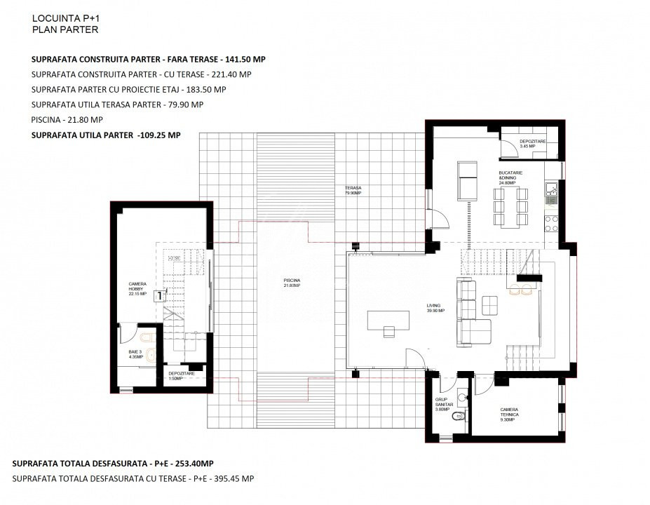 Vila Flight House | Buftea | 344 mp totali