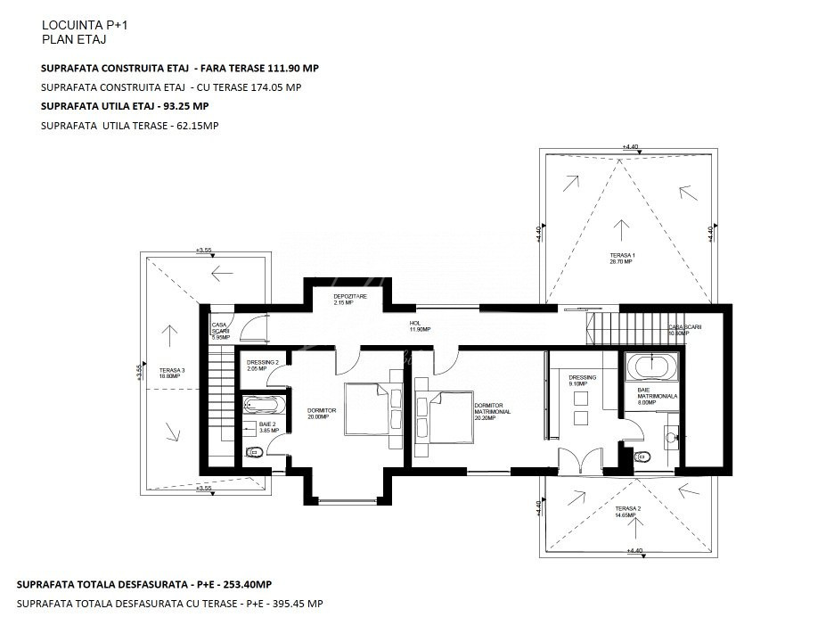 Vila Flight House | Buftea | 344 mp totali