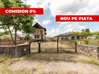 Casa cu panorama spectaculoasa si teren 1.093 mp - Domnesti, Arges