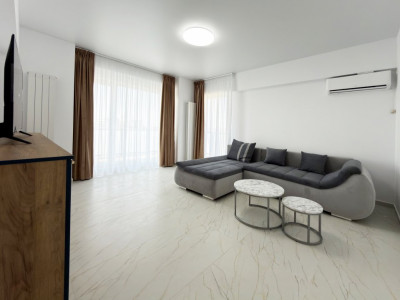 Mamaia Nord - Apartamant 2 camere decomandat, vedere frontala la lac