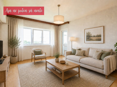 Apartament 3 camere bloc vila, Noua