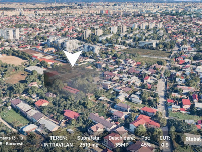 Teren 2519 MP - Deschidere 34 MP •  Sector 5 - Salaj •  Documentatie Verificata