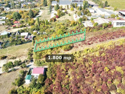 Teren intravilan de 1.800 mp, lângă cramă, Viișoara, Ștefănești, Argeș