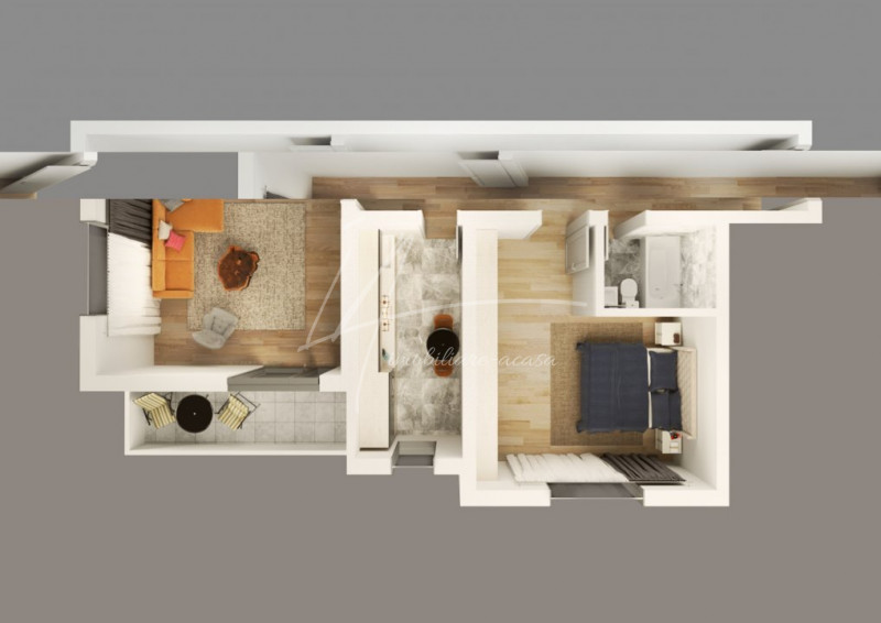 Apartament 2 camere in Trivale City | SPATIOS |TC 5 SF
