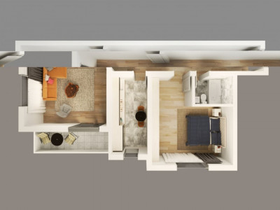 Apartament 2 camere in Trivale City | SPATIOS |TC 5 SF