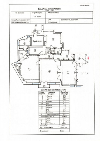 Cismigiu, apartament 3 camere,112 mp, etaj 3/4,centrala, lift, fara risc seismic